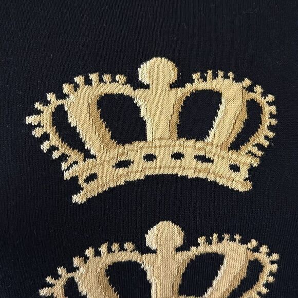 Talbots Triple Crown Embellished Sweater, MP - Picture 5 of 7